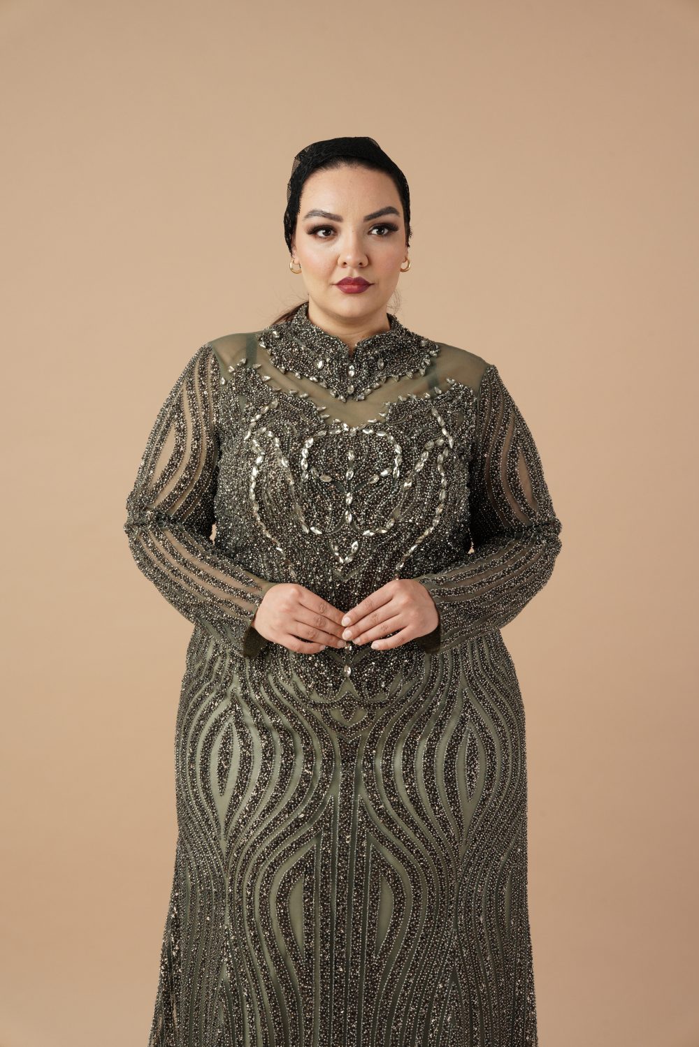 پیراهن عربی کارشده - Image 2