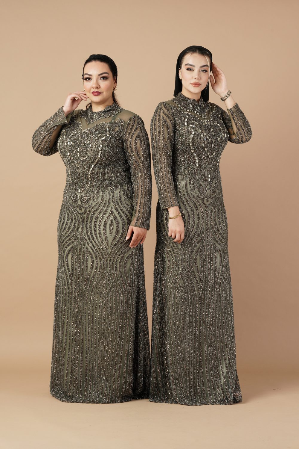 پیراهن عربی کارشده - Image 5