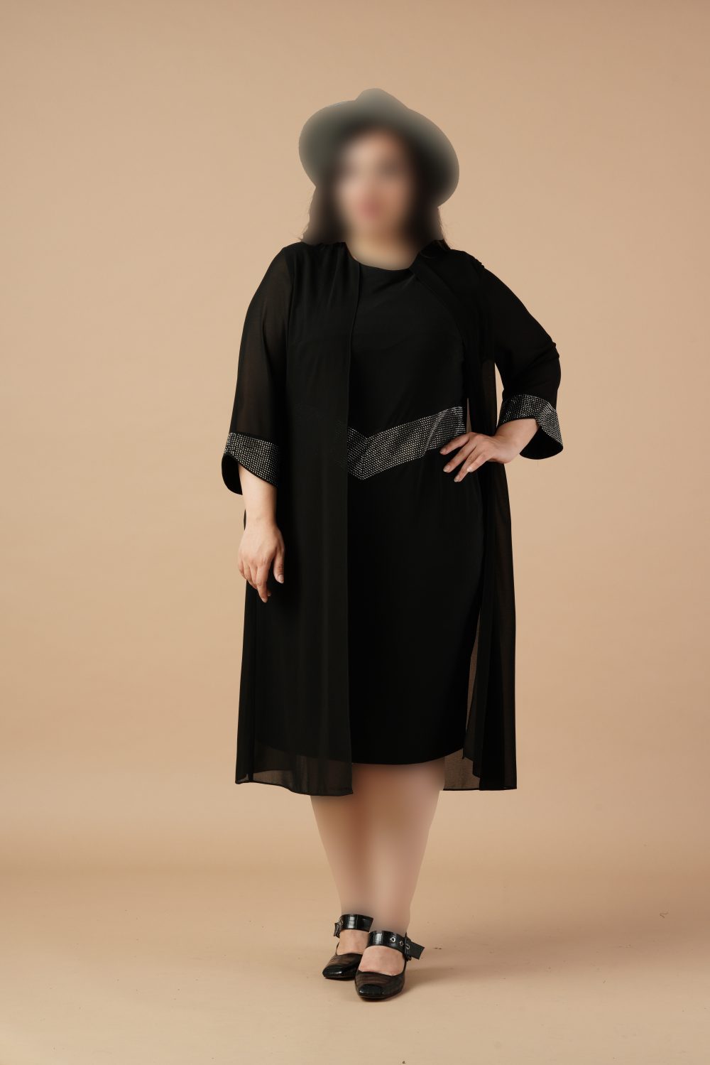 پیراهن میدی حریر ترک - Image 4