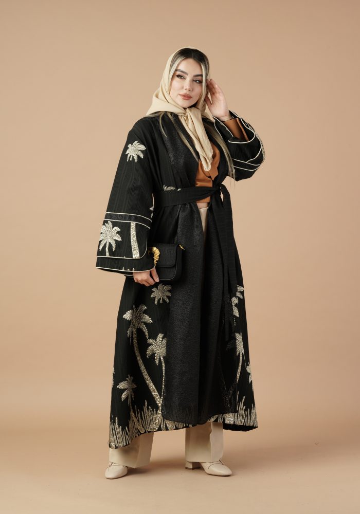 عبا لوکس مشکی