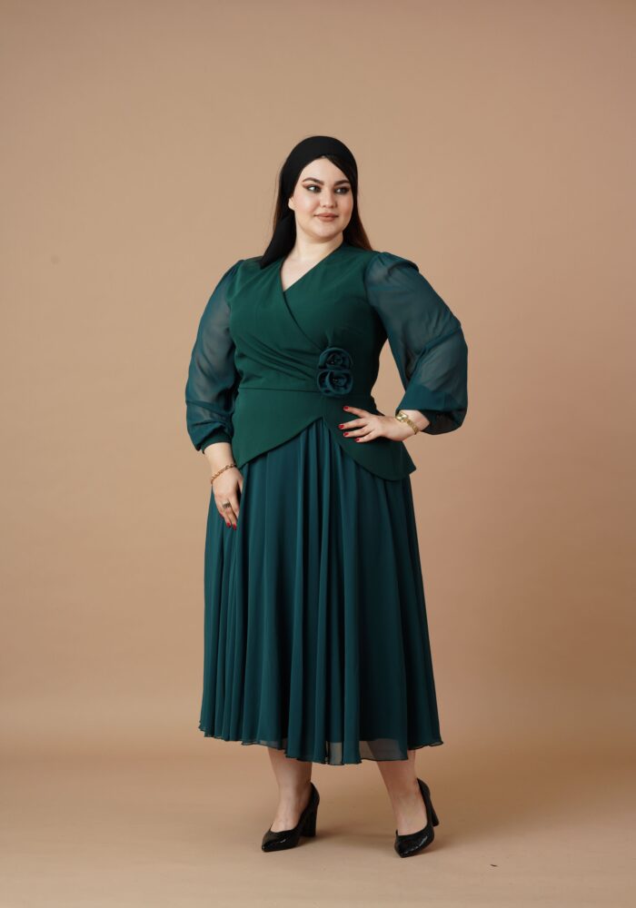 پیراهن میدی حریر