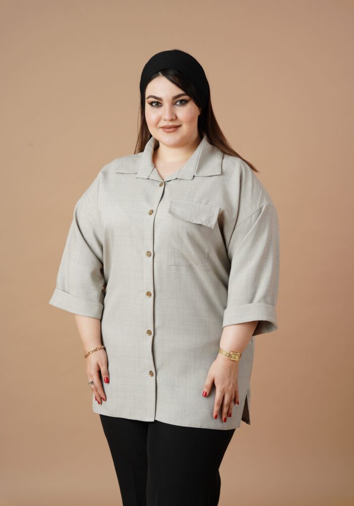 شومیز آستین پاکتی